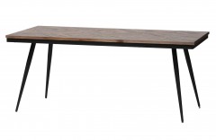 DINING TABLE ROMBUS 180 RECYCLED WOOD - DINING TABLES